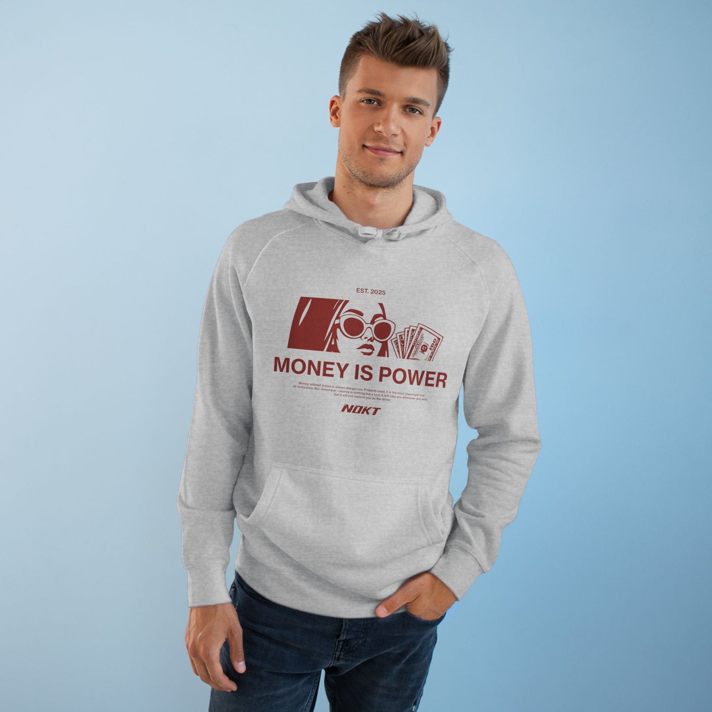 Unisex Money is Power Hoodie