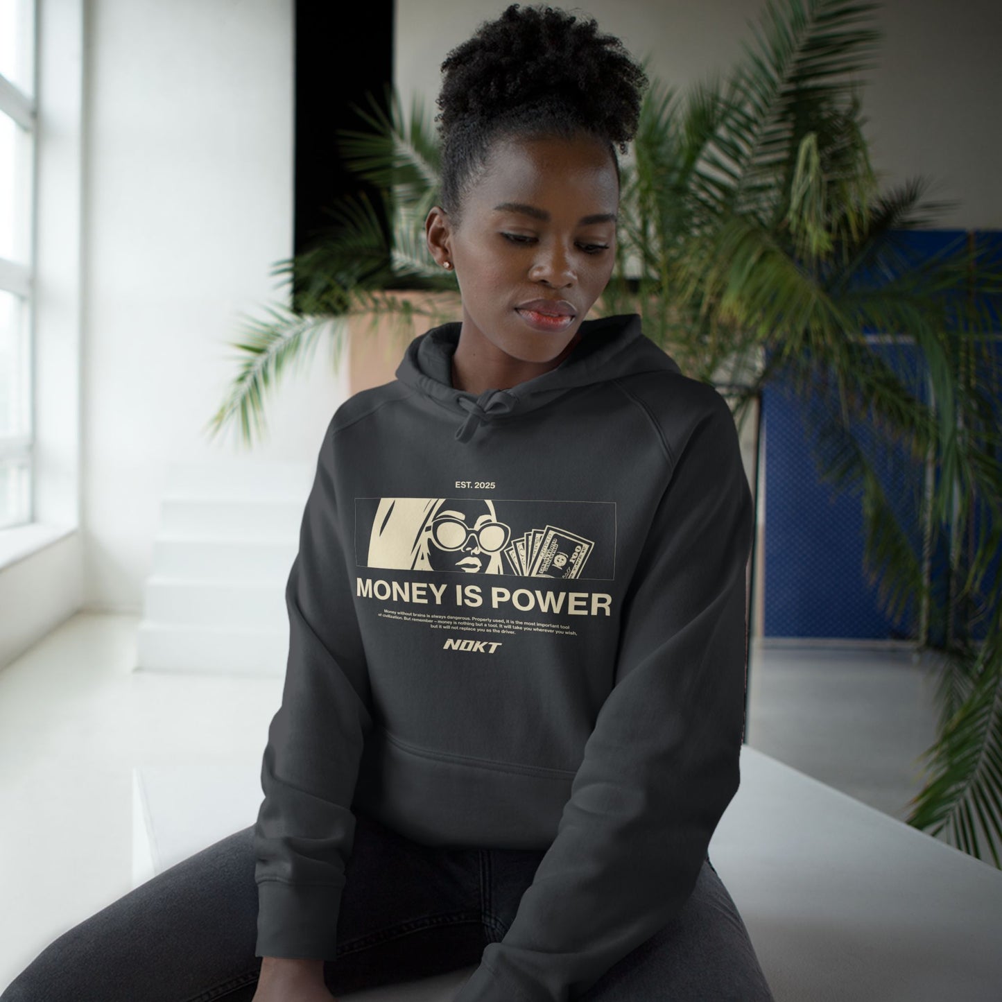Unisex Money is Power Hoodie