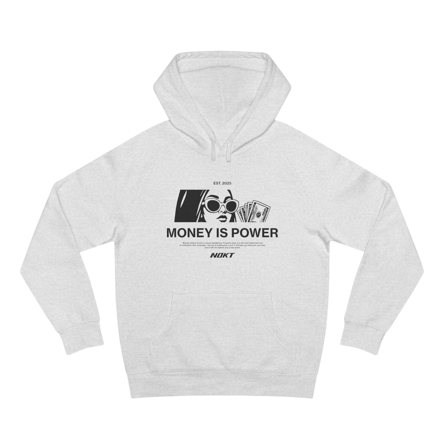 Unisex Money is Power Hoodie