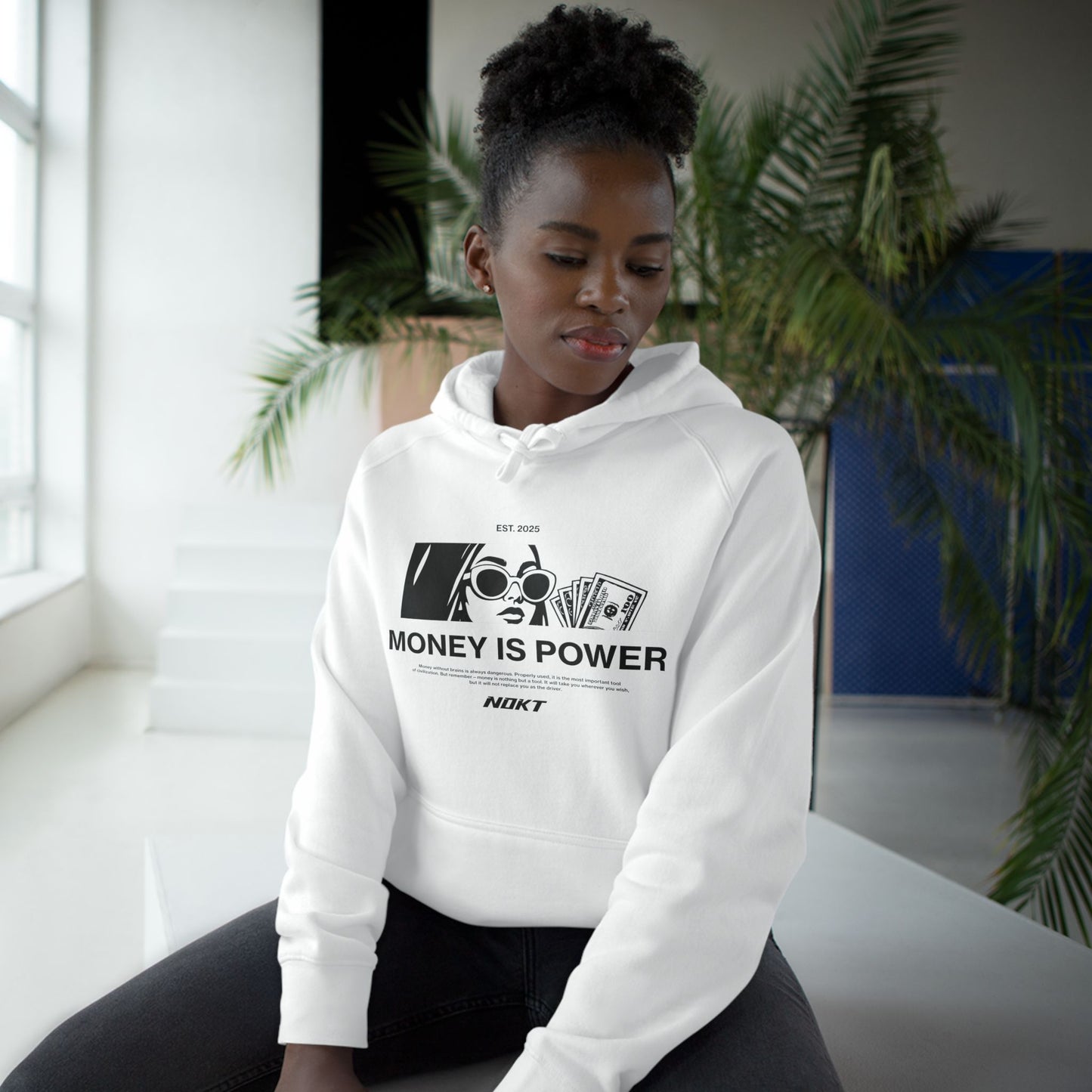 Unisex Money is Power Hoodie