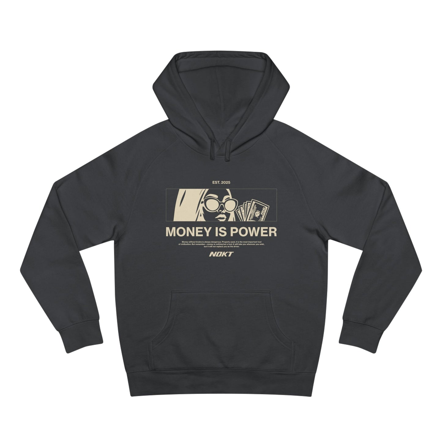 Unisex Money is Power Hoodie