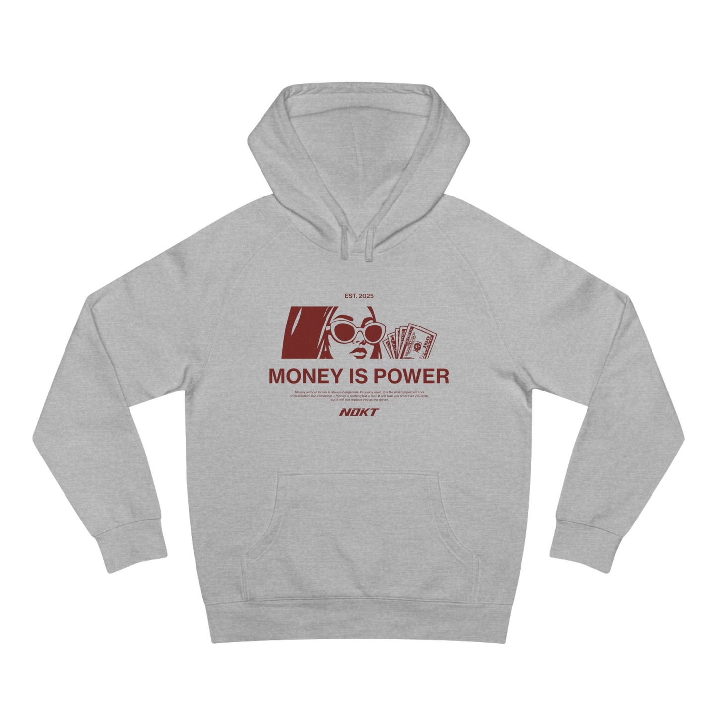 Unisex Money is Power Hoodie