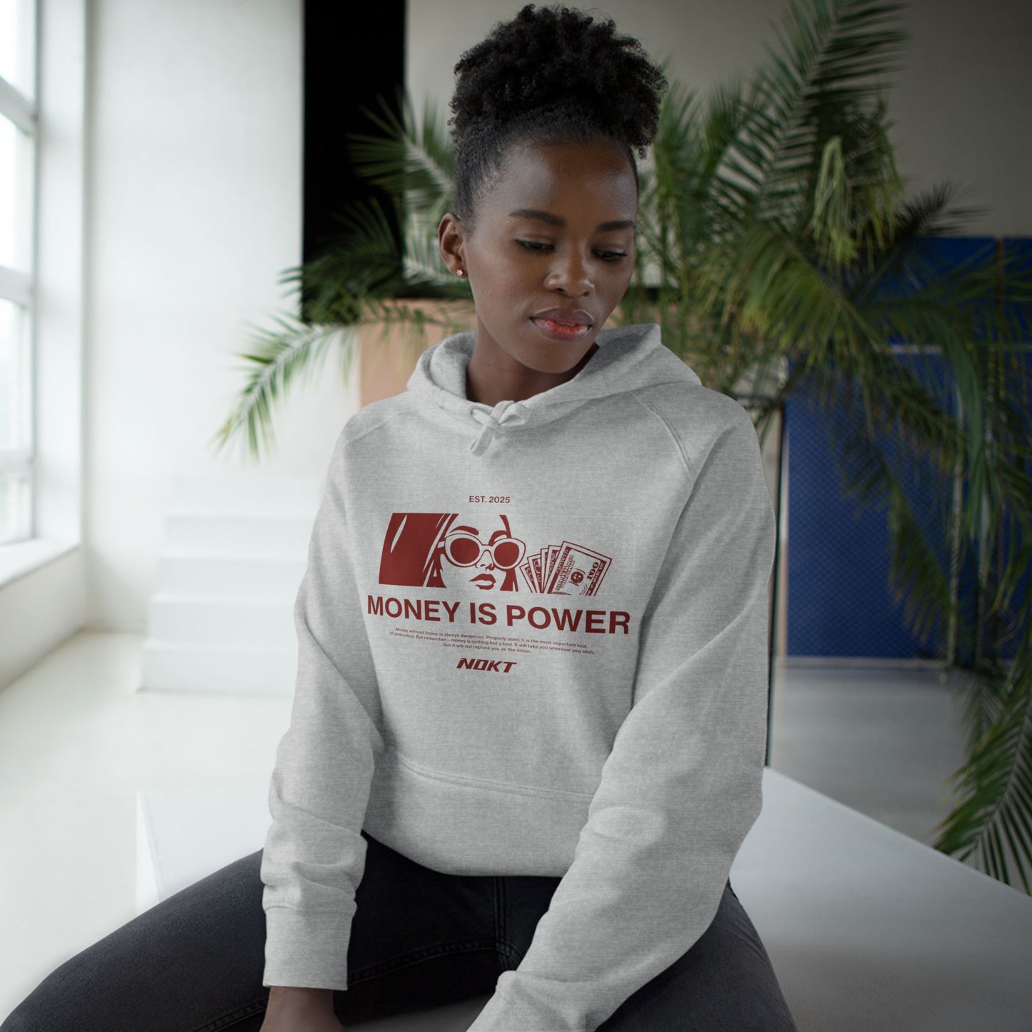 Unisex Money is Power Hoodie