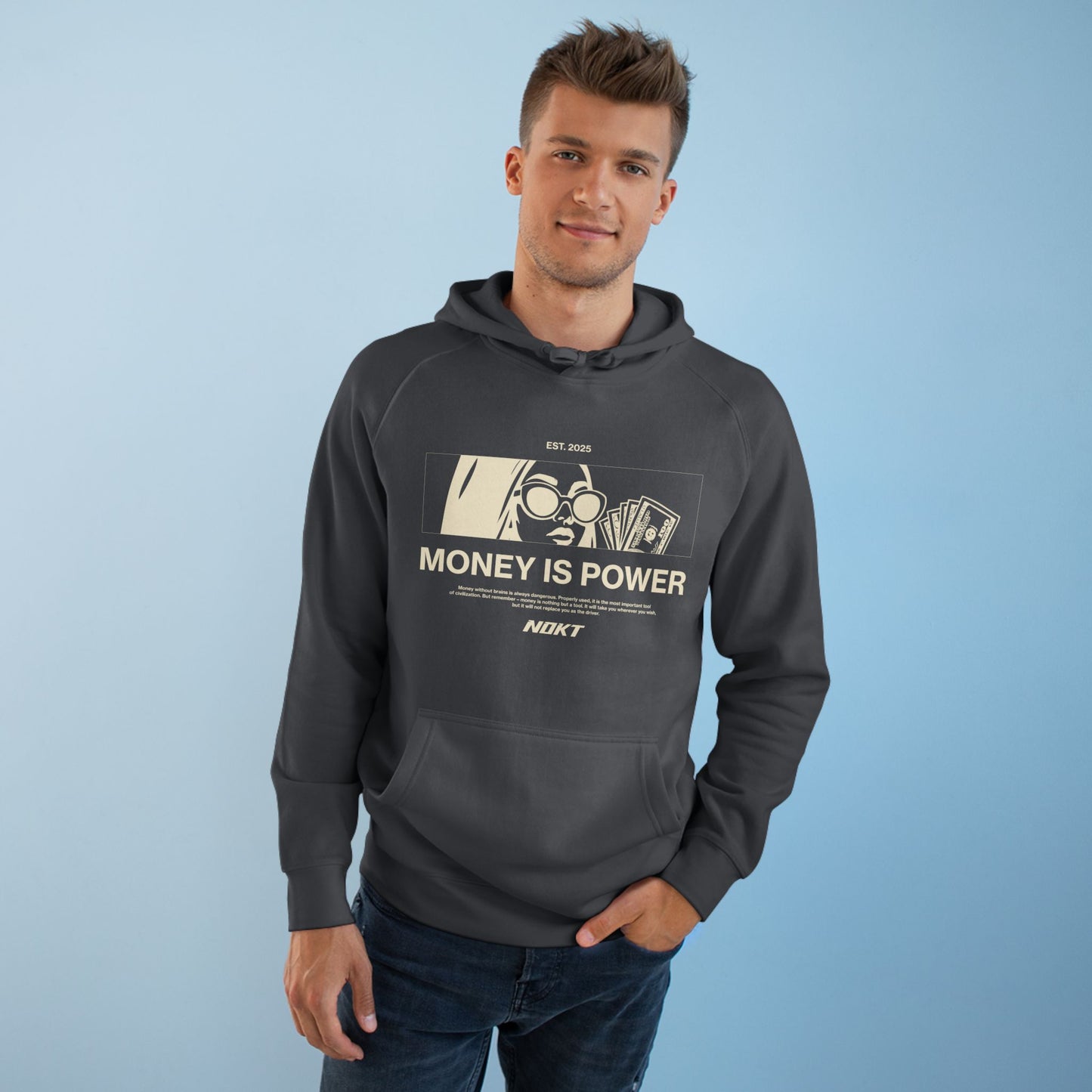 Unisex Money is Power Hoodie