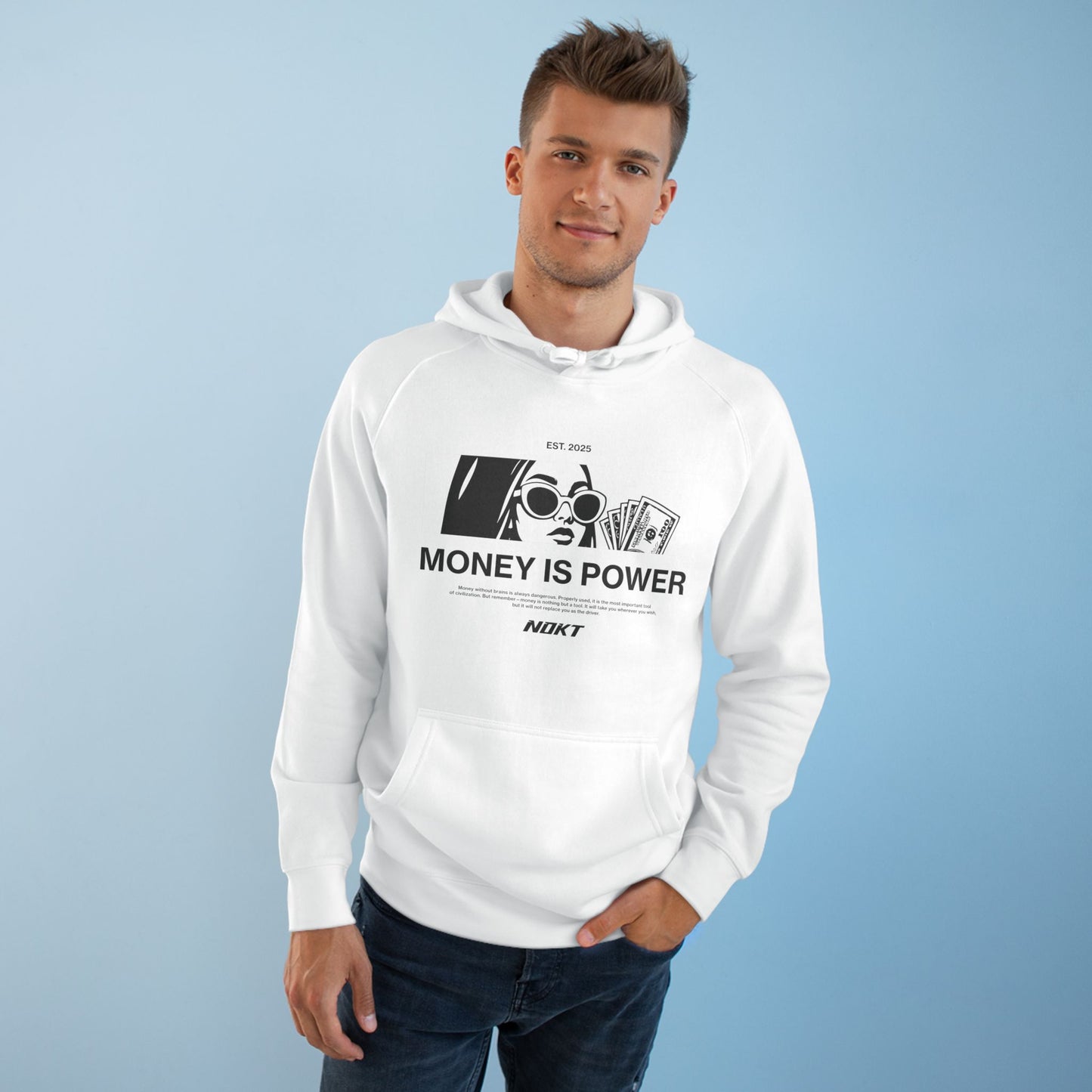 Unisex Money is Power Hoodie