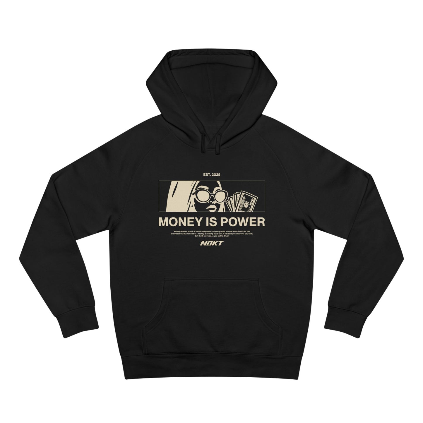 Unisex Money is Power Hoodie