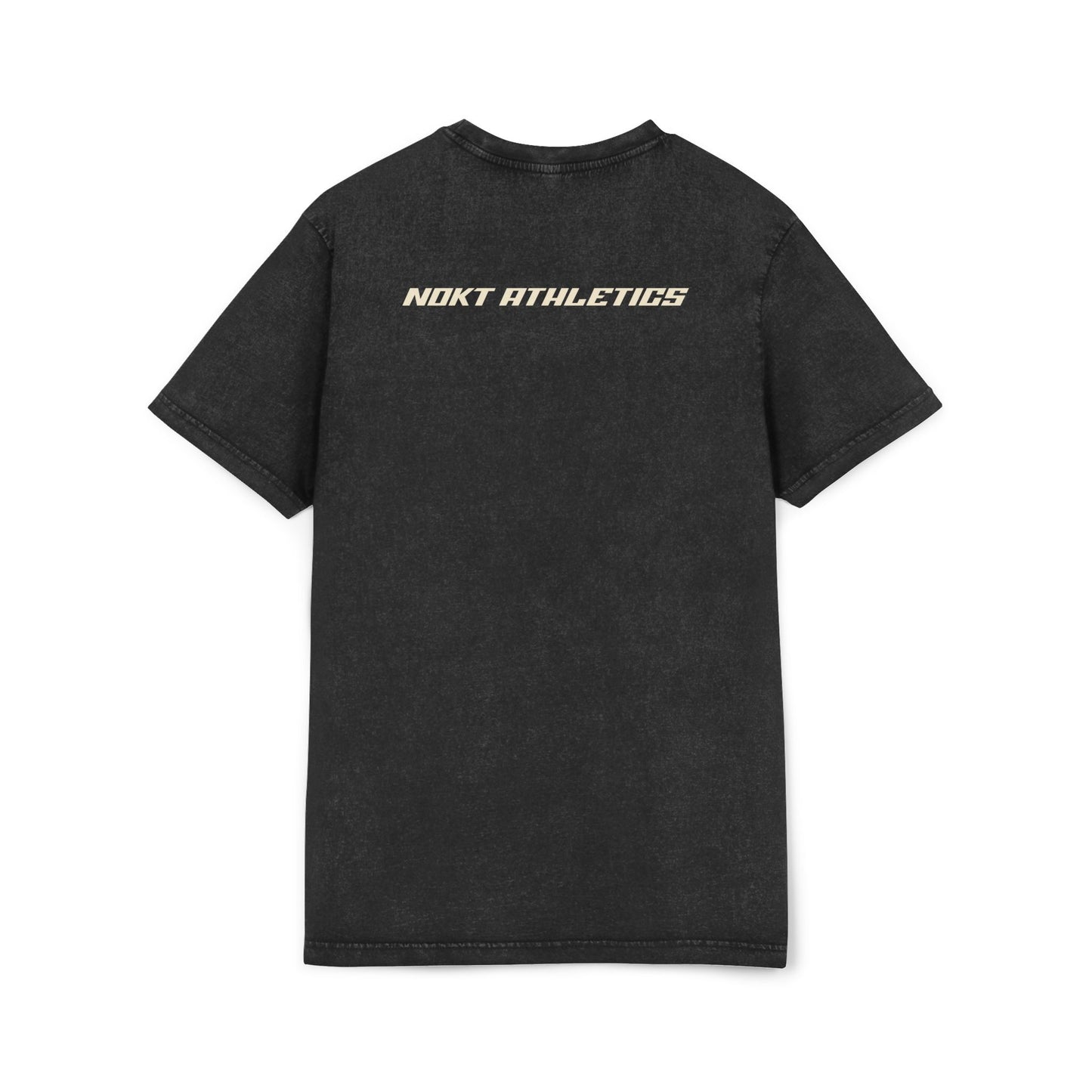 Acid Washed Athletics Round Neck Tee
