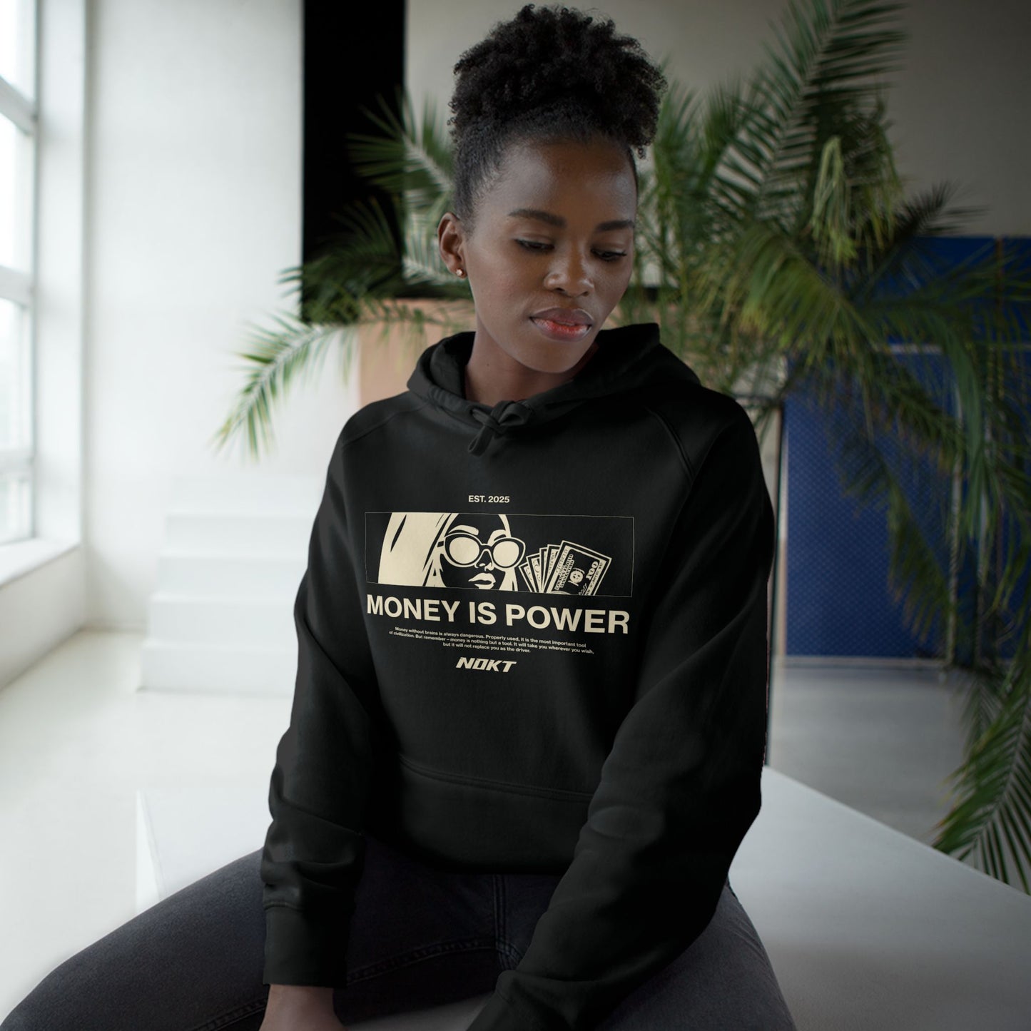Unisex Money is Power Hoodie