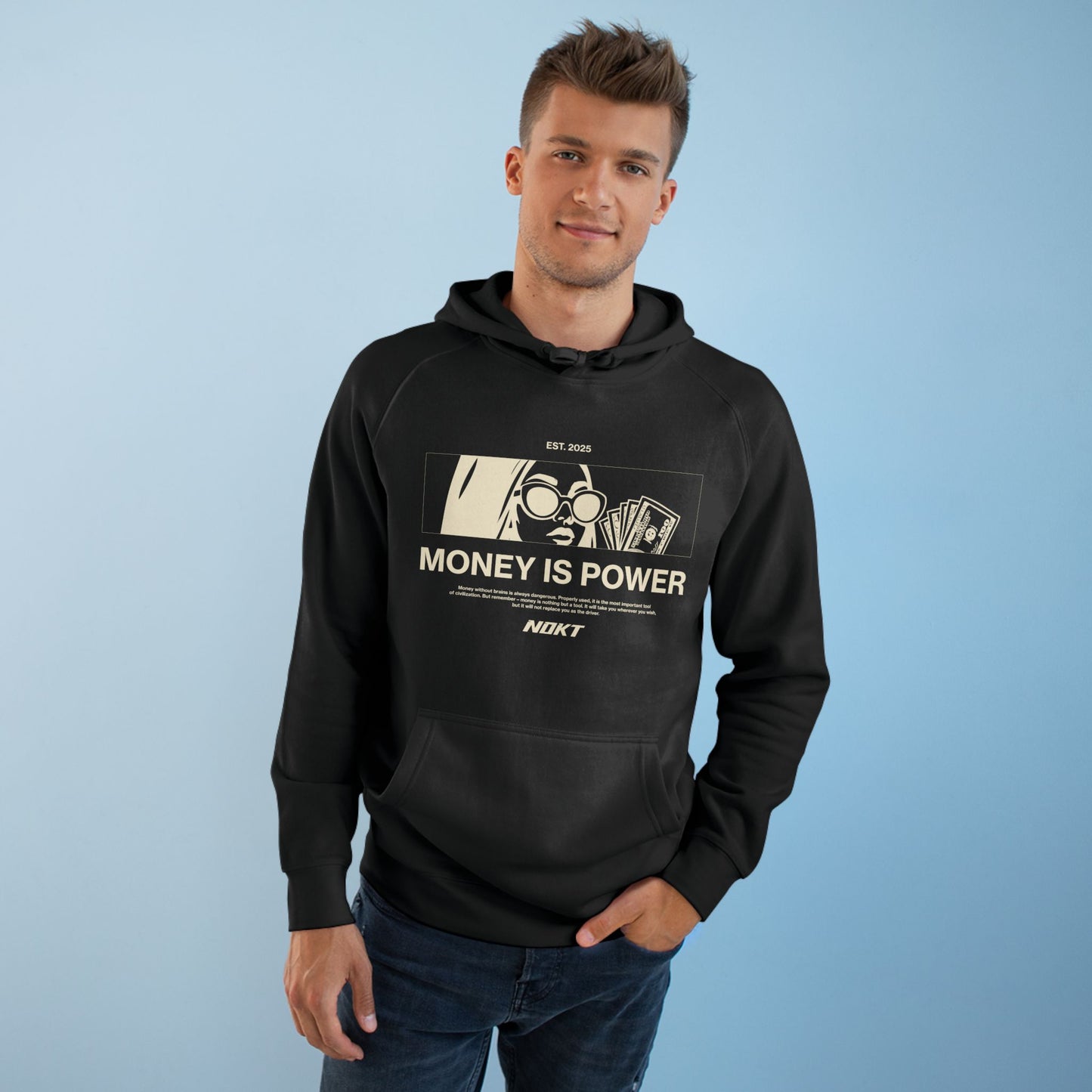 Unisex Money is Power Hoodie
