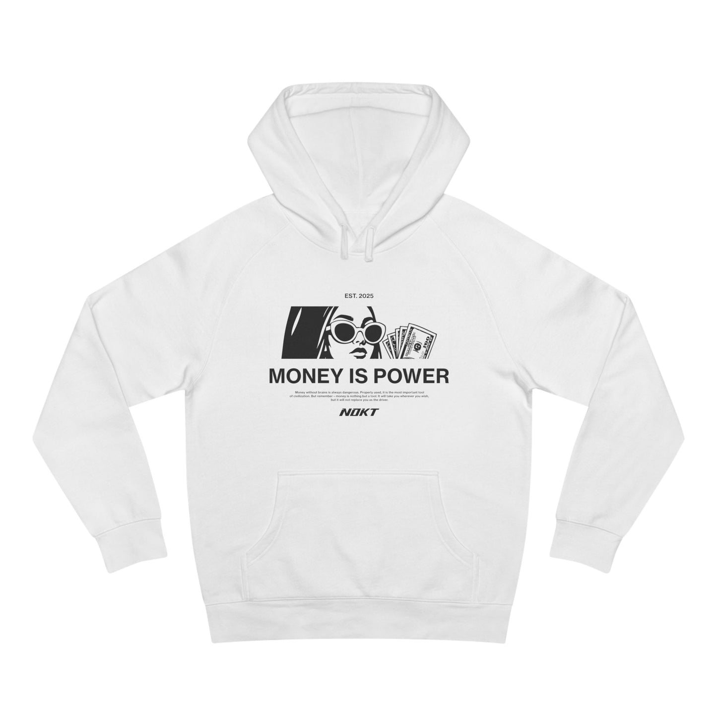 Unisex Money is Power Hoodie