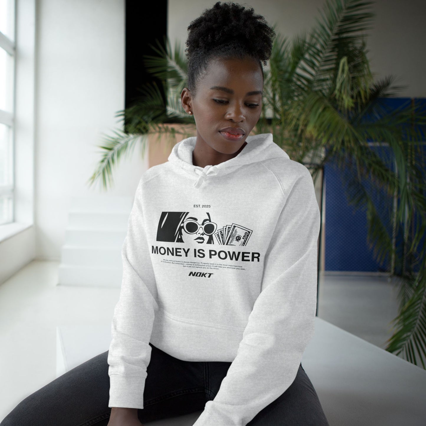 Unisex Money is Power Hoodie