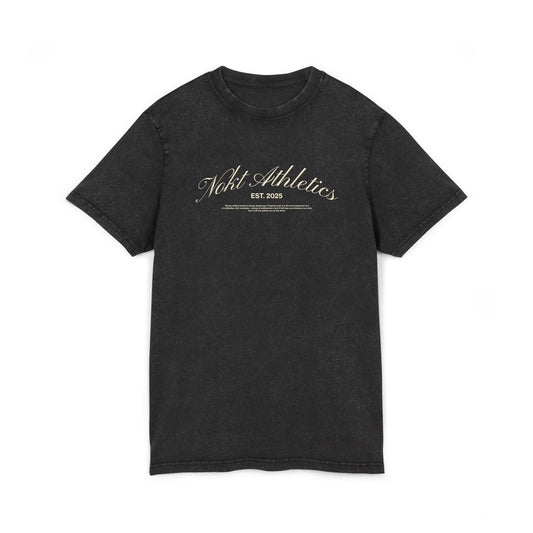 Acid Washed Athletics Round Neck Tee